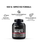 Optimum Nutrition (ON) Performance Whey Protein Powder, 24g Protein,2Kg (Chocolate Milkshake), Ultra-Filtered and Concentrated All-Whey Protein - Image 2