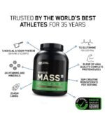 Serious Mass Weight Gainer - Chocolate flavour - 3KG - Image 3